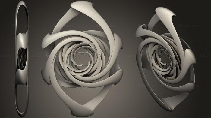 Geometric shapes (The Doubled, SHPGM_0817) 3D models for cnc